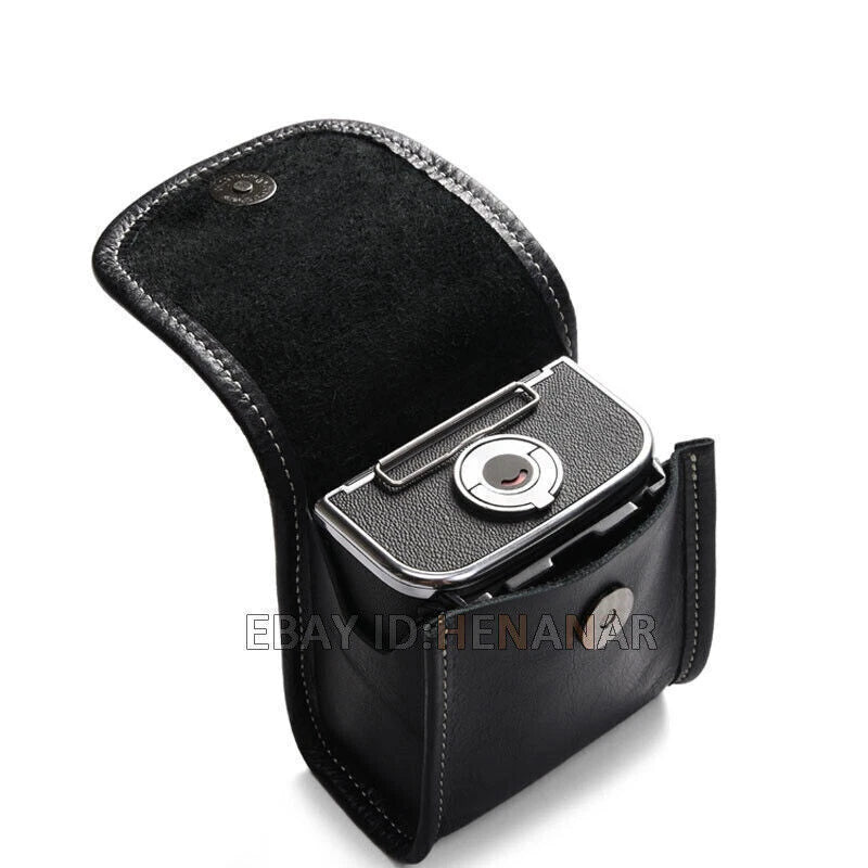 Leather Camera case Protector Bag For Hasselblad Film Back Waist Bag 9*9.5*5cm 07FC0E-D4 - KOEEK