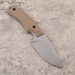DC53 Steel Fixed Blade G10 Handle Full Tang Tactics Camping Hunting knife F2 07FC0E-D4 - KOEEK