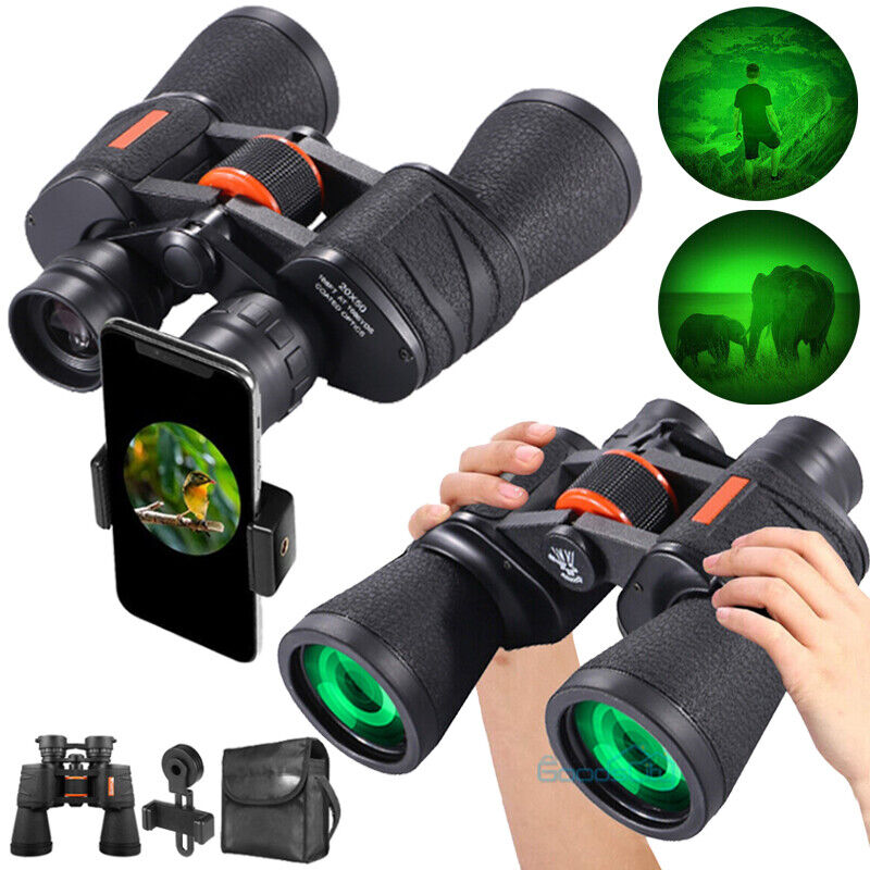 High Power Military HD 180x100 Zoom Binoculars for Hunting & Camping