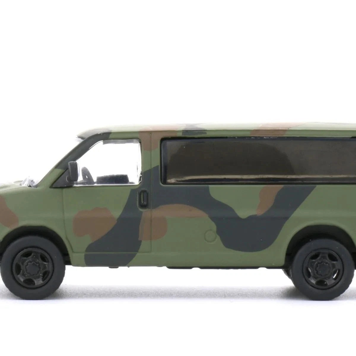1:64 Chevrolet Express Van Camo Diecast Metal Model Military Style Classic Van 07FC0E-D4 - KOEEK