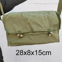 Surplus Chinese Army Military T67 Canvas Bag Pack Surplus Accessory Pouch 07FC0E-D4 - KOEEK