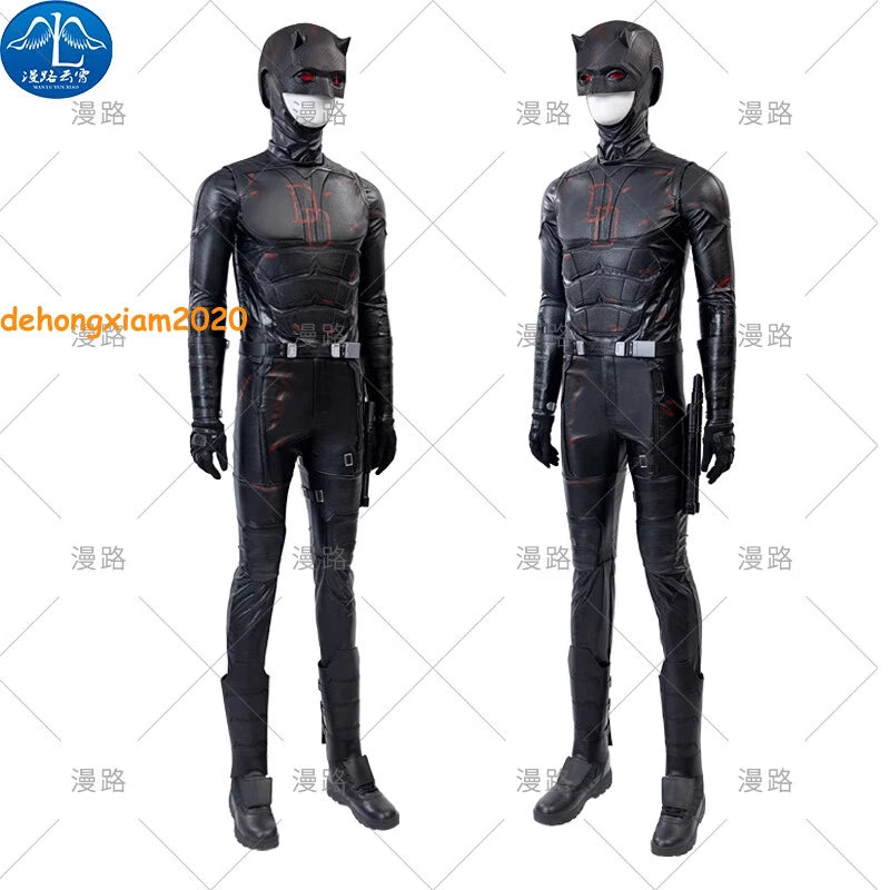 Daredevil: Born Again Daredevil Men Cosplay Costume Jumpsuits FRP Helmet Outfit 07FC0E-D4 - KOEEK