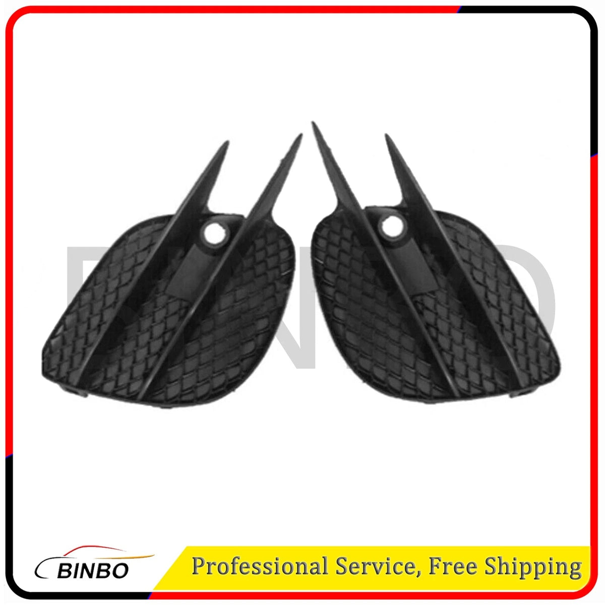 Fit For 16-19 Mercedes-Benz GLC300 Fog Light Cover Outer Driver & Passenger Side 07FC0E-D4 - KOEEK