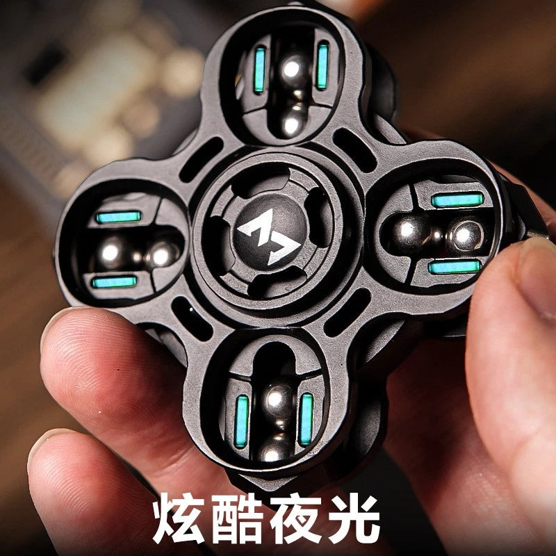 Future Punk Style EDC Hand Spinner Fashion Cool Metal Fidget Spinner Toys 07FC0E-D4 - KOEEK
