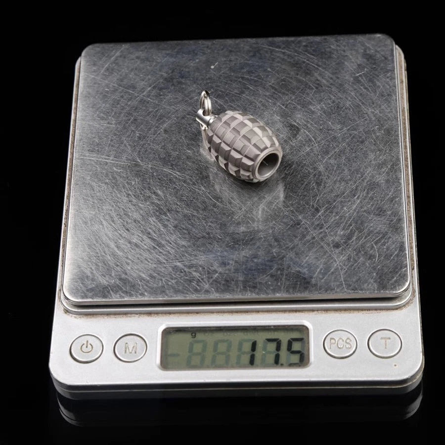 Titanium Begleri Knife Lanyard Beads Keychain Decoration DIY EDC Tool Pendant 07FC0E-D4 - KOEEK