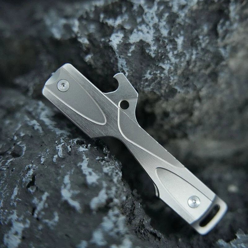 Keychain Multi Tools PP Bottle Opener Outdoor Decompression Toy for Men EDC Gift 07FC0E-D4 - KOEEK