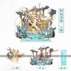 Anime Honkai: Star Rail Aglaea Deluxe Acrylic Desktop Stand Figure Collection 07FC0E-D4 - KOEEK