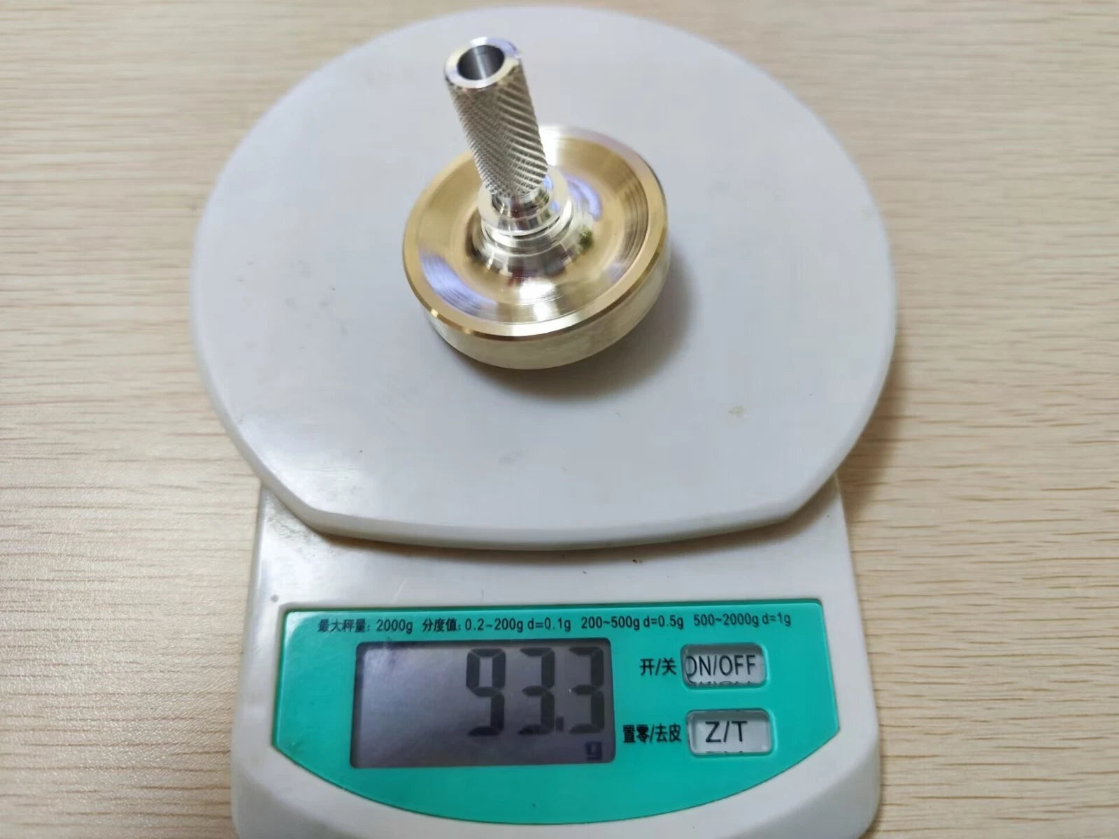 Brass Hand Twisting Spinning Top Gyro Gyroscope Spinner Toys Gift 07FC0E-D4 - KOEEK