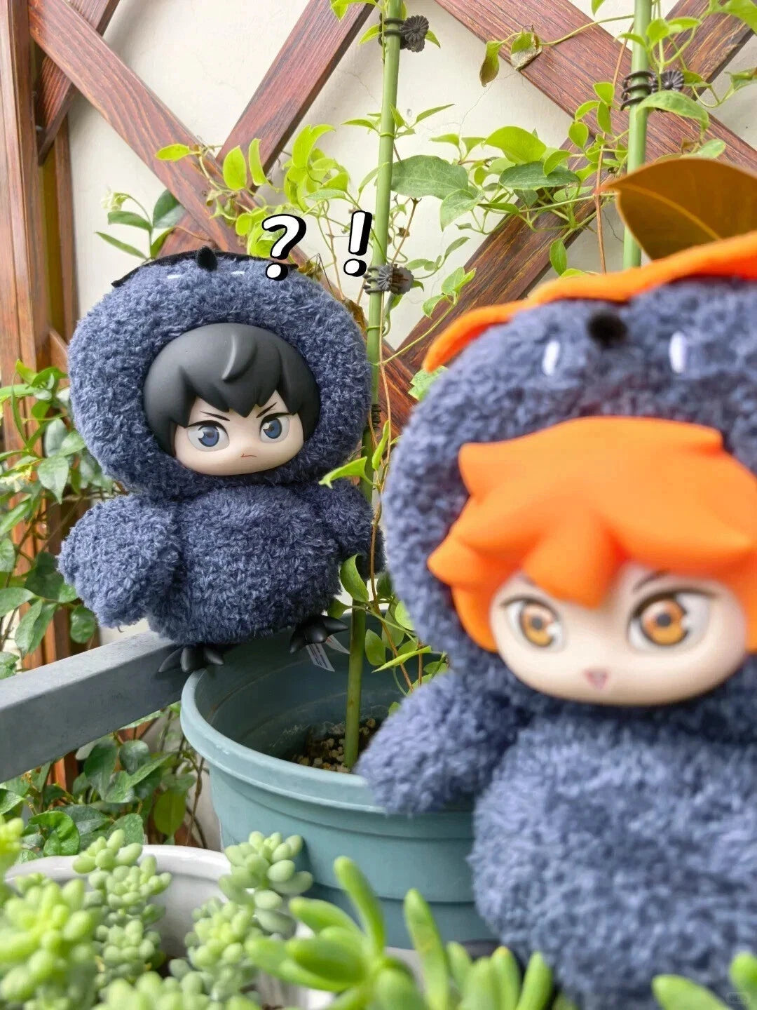 GONG x Haikyu!! The Dumpster Battle plush Keychains GONG - KOEEK