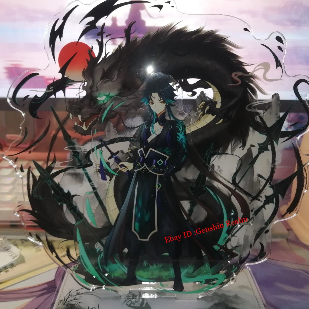 Anime  Xiao Acrylic Desktop Stand Figure Collection Decor Gift 07FC0E-D4 - KOEEK