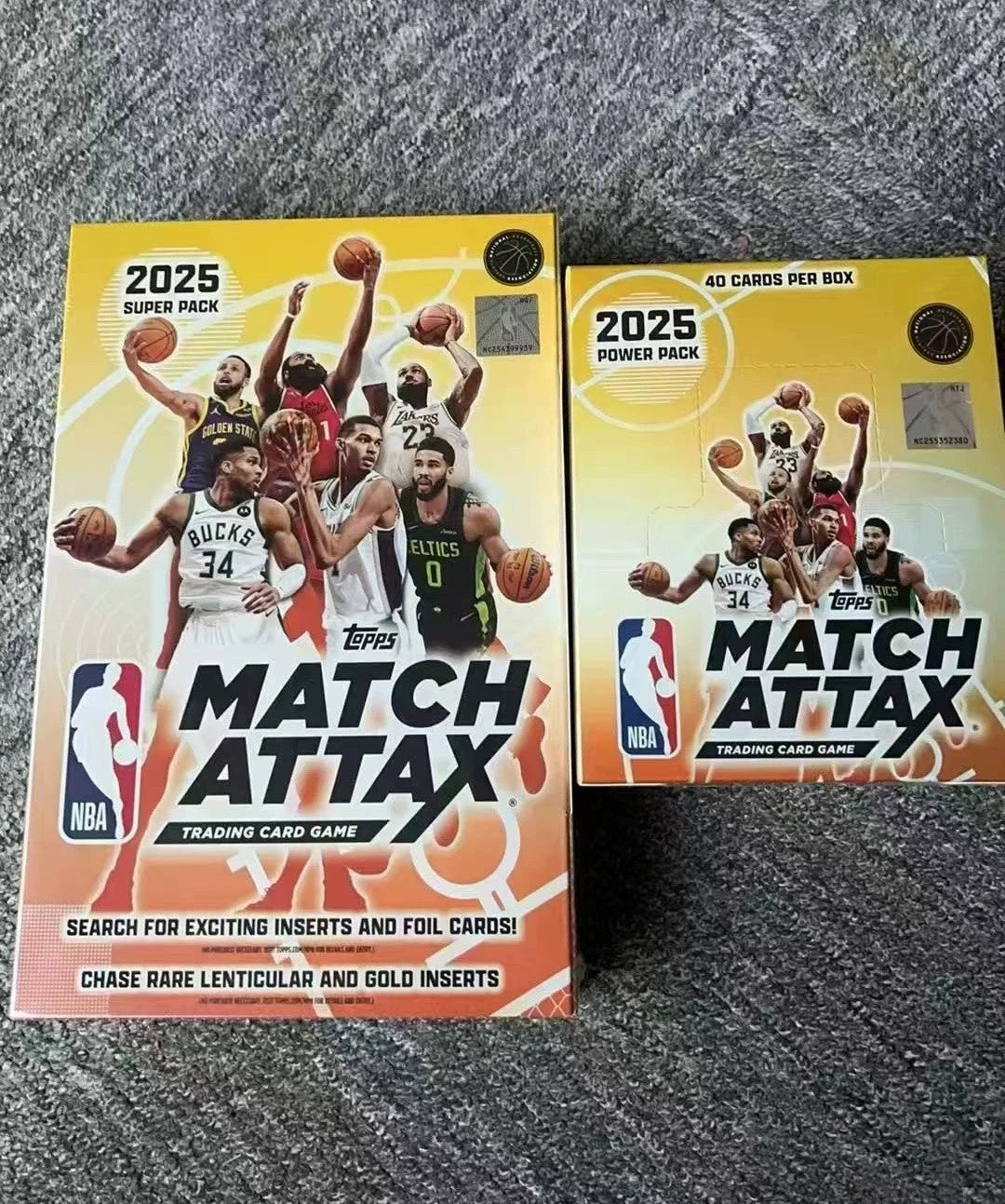2025-26 Topps Match Attax NBA Power&Super Pack 2 Boxes Cooper Flagg RC Rookie 07FC0E-D4 - KOEEK