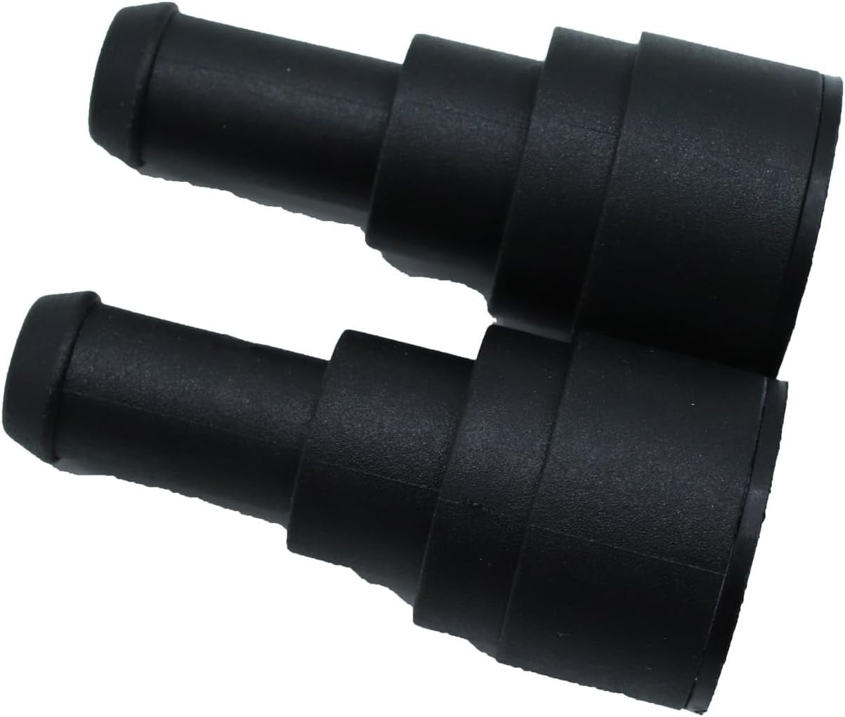 new Pack of 2 Heater Coolant Hose Connectors 800-409 Fit for Silverado Black 07FC0E-D4 - KOEEK