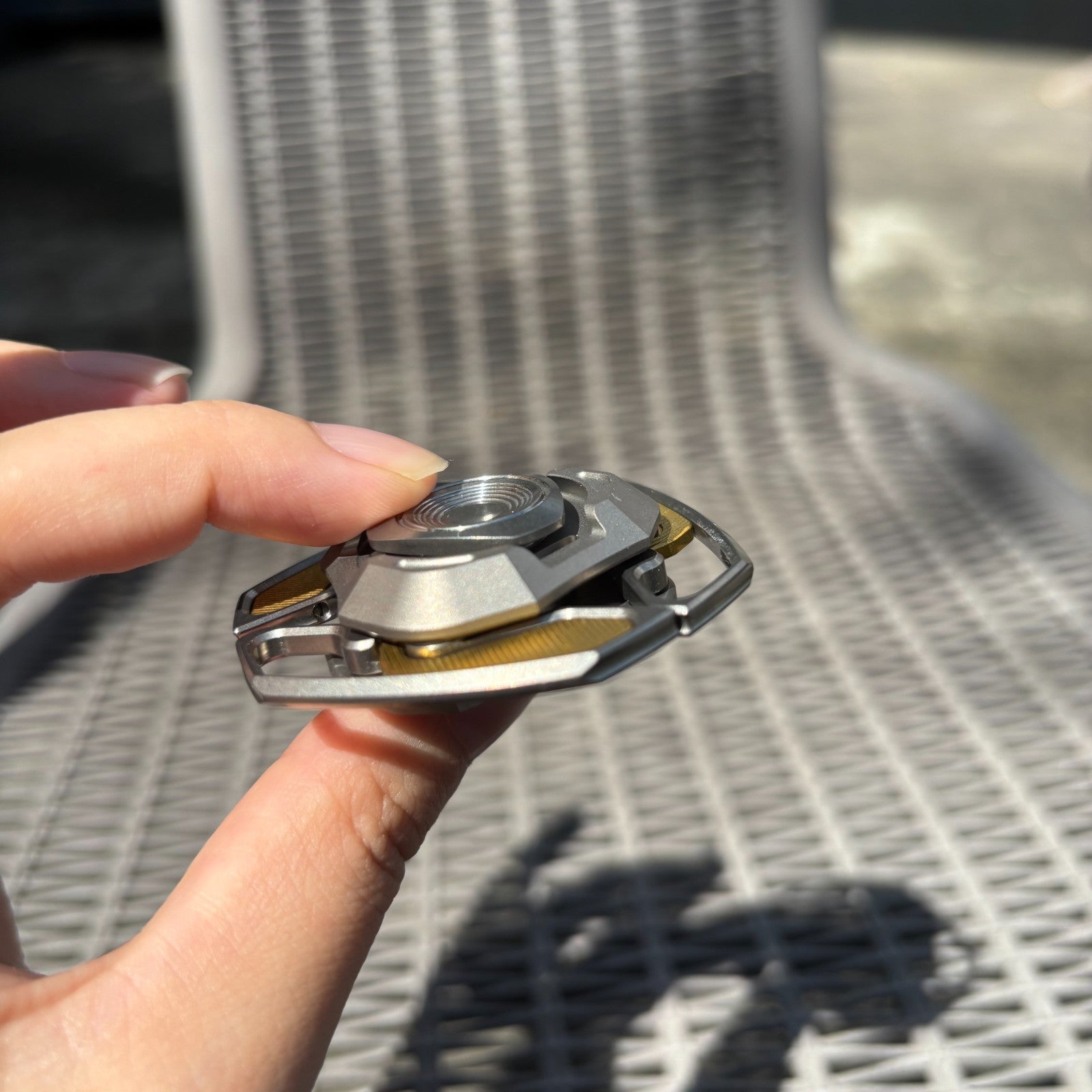 EDC Fidget Spinner Morphing Fingertip Gyro Hand Spinner Nail Gyro Fidget Toys 07FC0E-D4 - KOEEK