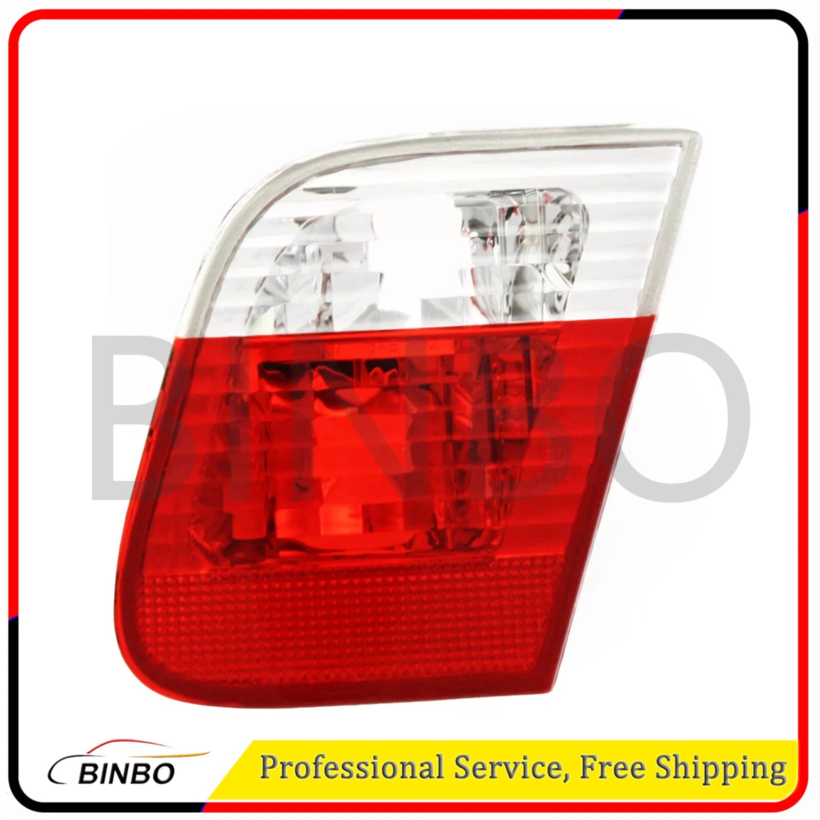 Left Right Pair Inner Brake Tail Lights for 2002-2005 BMW 325I 325XI 330I 330XI 07FC0E-D4 - KOEEK