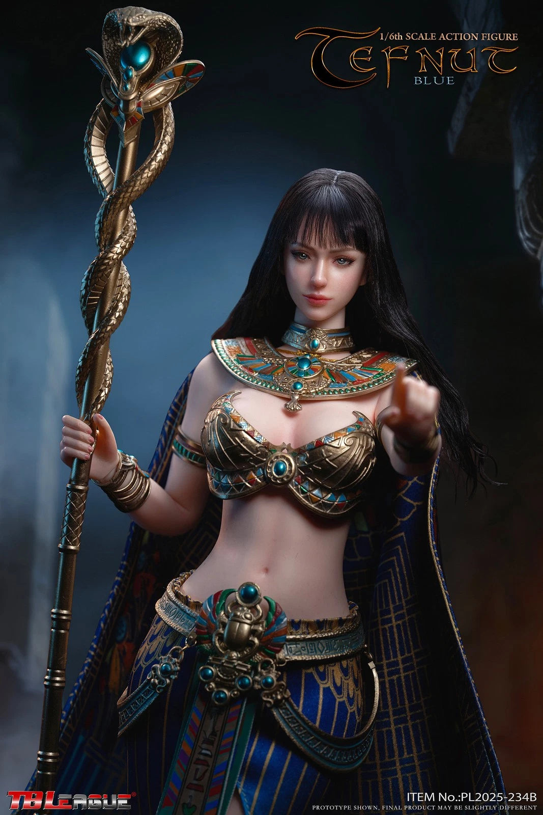 TBLeague PL2025‑234B 1/6 Tefnut Blue Ver. Moveable Eyes Action Figure Full Set TBLEAGUE - KOEEK