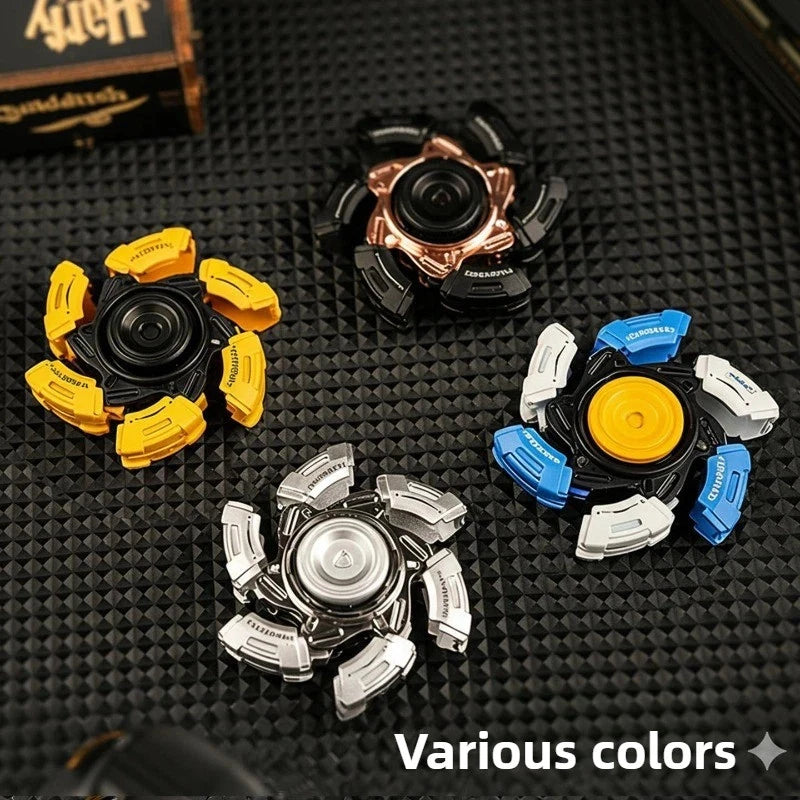 Wanderer EDC Metal Fidget Spinner Armor-Opening Decompression Toy 07FC0E-D4 - KOEEK