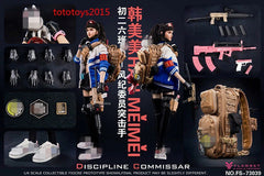 FLAGSET FS-73039 1:6 Discipline Commissar Assaulter Han Meimei Action Figure Toy FLAGSET - KOEEK