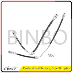 1 Pair Rear LH&RH Brake Hydraulic Hose for BMW E53 X5 00-06 3.0L 4.4L 4.6L 4.8L 07FC0E-D4 - KOEEK