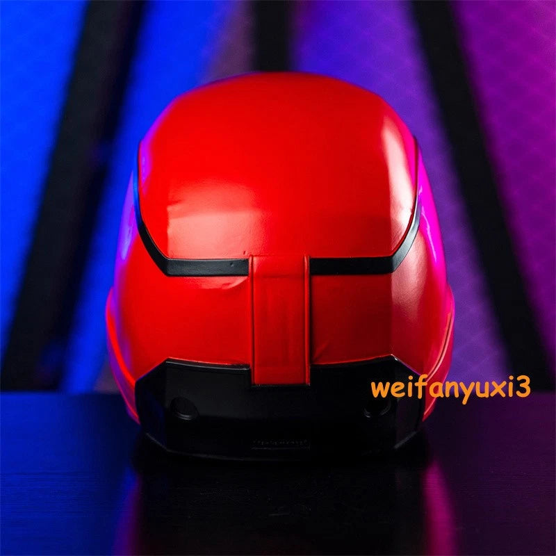 Halloween Red Hood Mask Cosplay Batman Superhero 1/1 Helmet Marvel Wearable 07FC0E-D4 - KOEEK