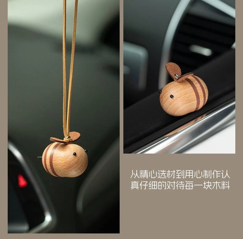 Creative Cute Car Hanging Ornament Rearview Mirror Decor Vehicle Accessory Gift 07FC0E-D4 - KOEEK