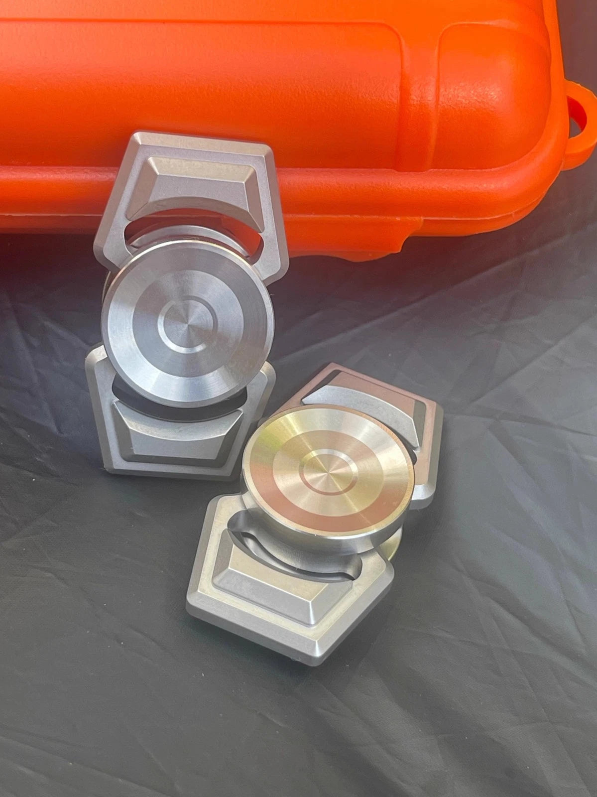 EDC Nano Titanium Alloy Fidget Spinner Adult Hand Spinner Fidget Toys ADHD Tool 07FC0E-D4 - KOEEK