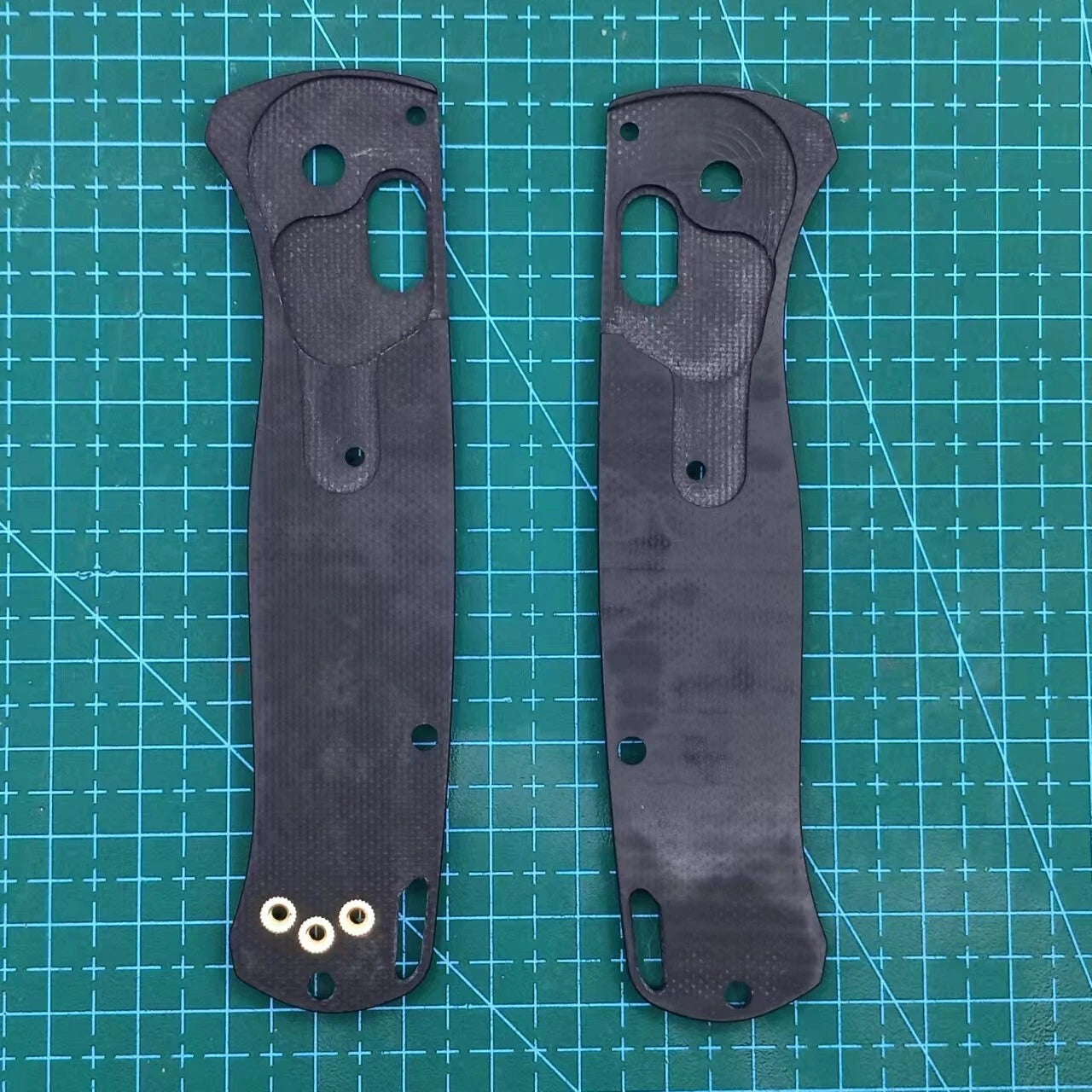 1 Pair Custom Made G10 Material Handle Scales For Benchmade Bugout 535 Knives 07FC0E-D4 - KOEEK