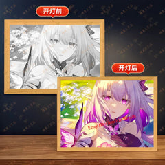 Anime Honkai: Star Rail Castorice Night Lamp Decor Light Picture Luminous Gift 07FC0E-D4 - KOEEK