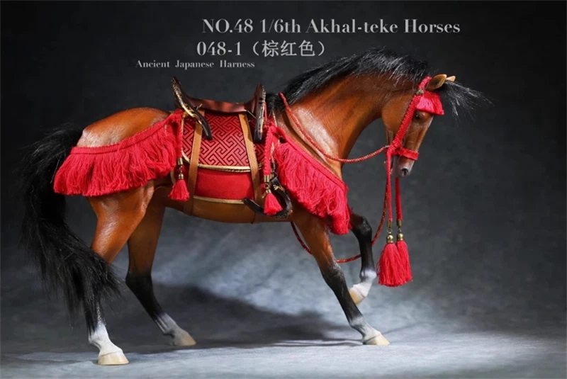 Mr.Z 1:6 Scale Animal Resin Akhal-Teke Horse Figure 6 Color Simulation Toy 07FC0E-D4 - KOEEK
