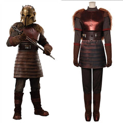 Star Wars Mandalorian The Armorer Cosplay Custome Unsex Cos Full Set Halloween 07FC0E-D4 - KOEEK