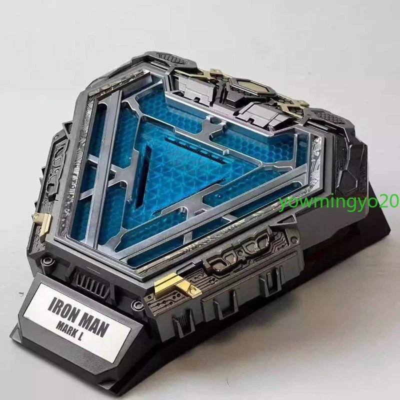 IN US!!! (Only Base)1/1 Iron Man MK50 Helmet Base Stand LED Reactor Bracket Gift 07FC0E-D4 - KOEEK