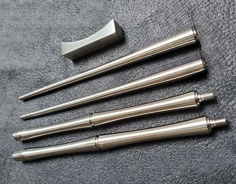 Pure Titanium Alloy Sanitary Chinese Chopsticks Non-slip Wear-resistant Solid 07FC0E-D4 - KOEEK