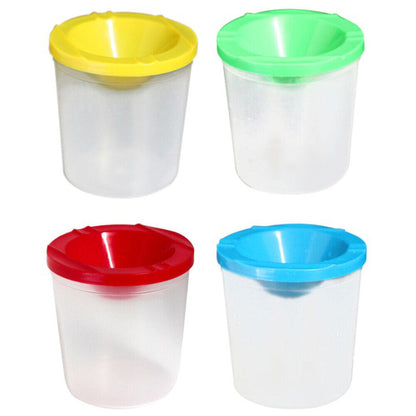 new  10 Pcs Kids Painting Container Cups Anti-falling Graffiti Tool Child