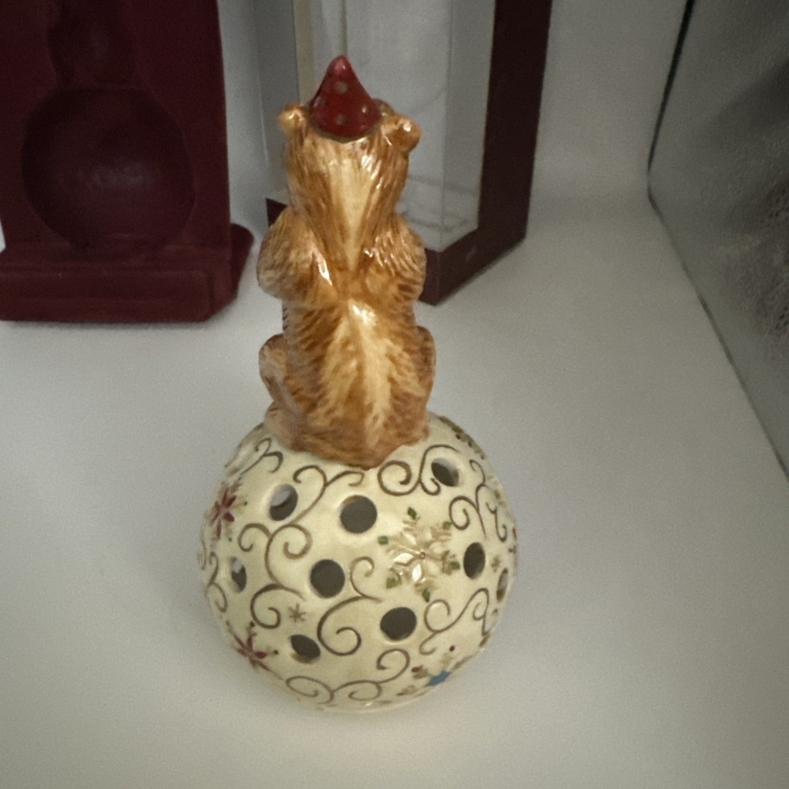 villeroy boch christmas ornament/tea light, Circus Bear 07FC0E-D4 - KOEEK