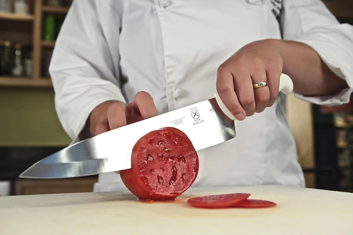 Ultimate White, 8 Inch Chef's Knife 07FC0E-D4 - KOEEK
