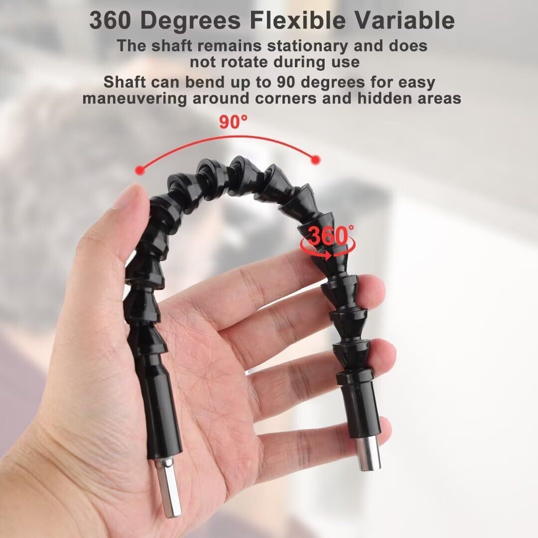 new 4 Pcs Flexible Drill Bit Extension, 11.6 inch Superbit Screwdriver Flexible... 07FC0E-D4 - KOEEK