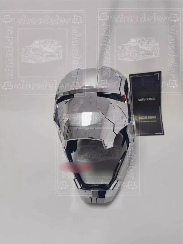 Color AUTOKING 1/1 Iron Man MK5 Helmet - Wearable Voice Control Cosplay Mask AUTOKING - KOEEK