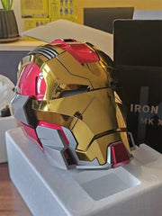 IN STOCK Iron Man MK17 Heartbreaker Helmet English Voice-controlled Full Mask 07FC0E-D4 - KOEEK