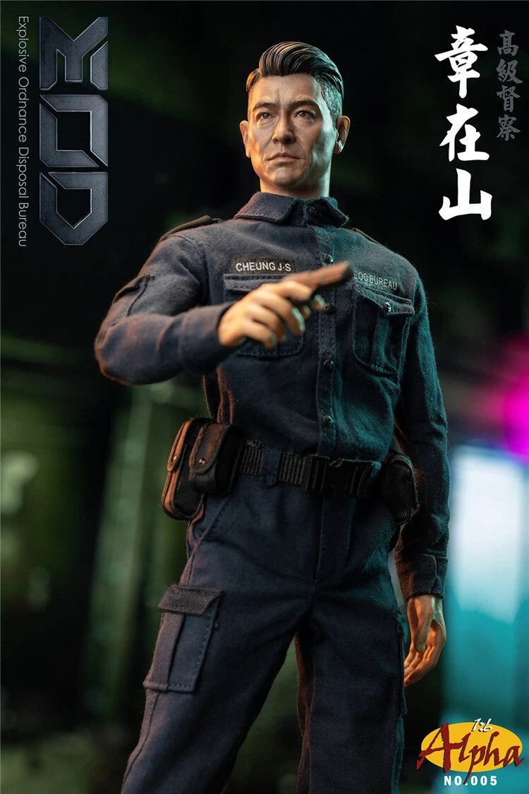 Alpha005 1/6 Shock Wave Andy Lau 12" Male Action Figure Model Toy Gift 07FC0E-D4 - KOEEK