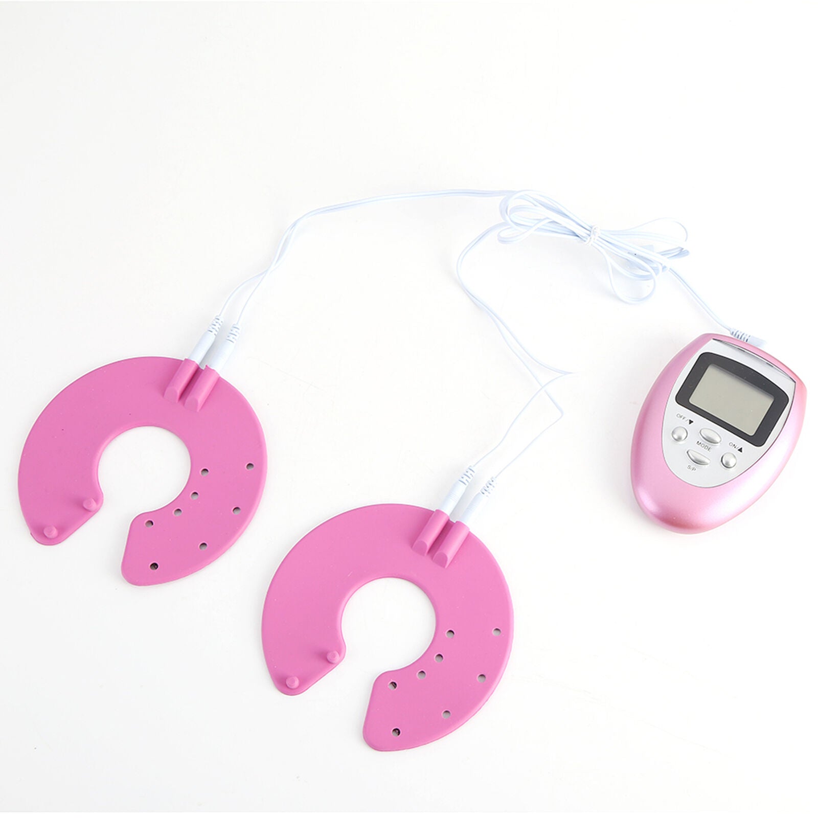 new Electronic Breast Enhancer Vibrating Massager Chest Breast Care Machine HGF koeek - KOEEK