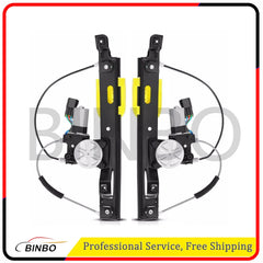 Rear Right Left Electric Window Regulator w/ Motor for Jaguar XF 09-15 XFR XFR-S 07FC0E-D4 - KOEEK