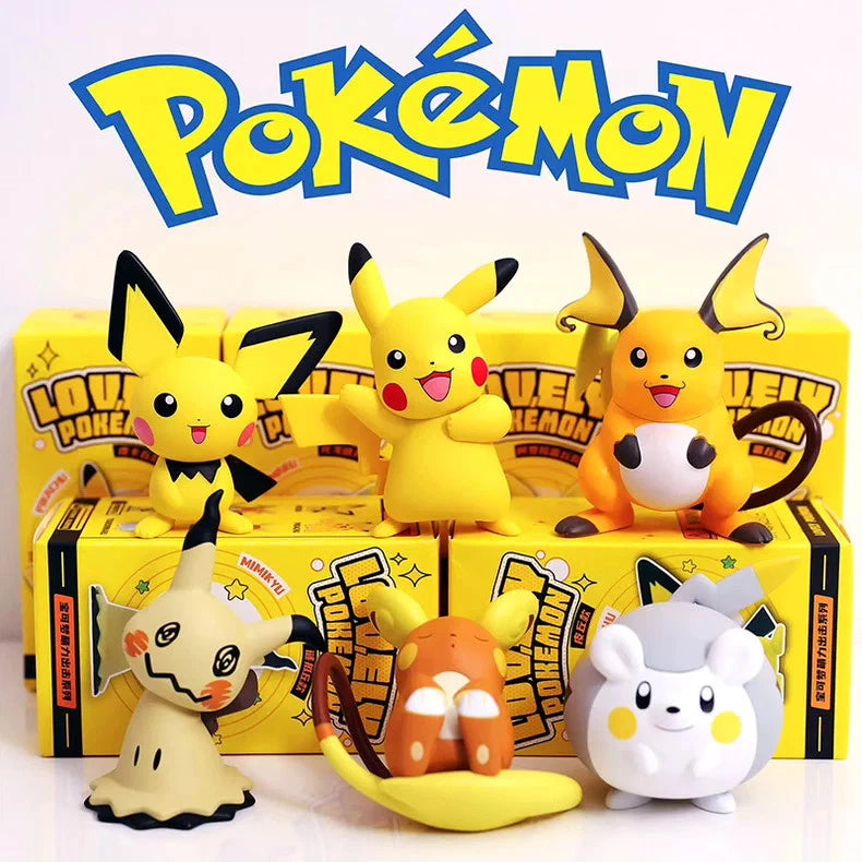 Authentic Pokémon Moe Force Attack Series Confirmed Blind Box Figure Toy Gift 07FC0E-D4 - KOEEK