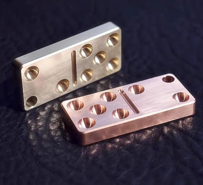 Brass/Copper Small Pendant EDC Portable Creative Chain Pendant Ornamen Adult Toy 07FC0E-D4 - KOEEK
