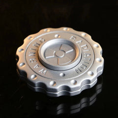 Radiation Warning Fidget Slider Spinner EDC Toy ADHD Stress Relief Anxiety Tool 07FC0E-D4 - KOEEK