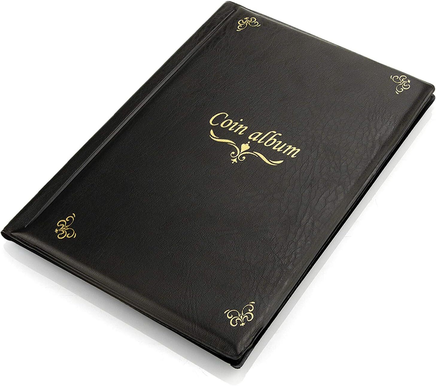 new 150 Pockets Coin Album, Penny Collecting Book, 1pack, 150 Pockets, Black 07FC0E-D4 - KOEEK