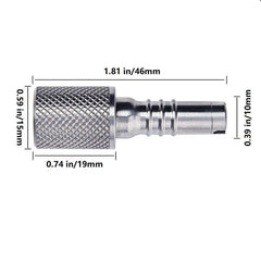 Titanium Pill Holder Case Organizer container Waterproof Portable Keychain EDC 07FC0E-D4 - KOEEK