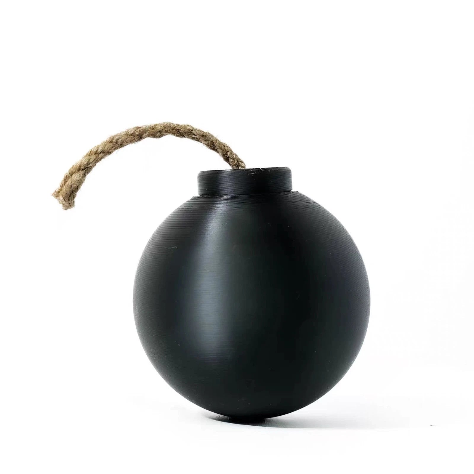 3D Printed Vintage Bomb Storage Box, Traditional Prank Bomb Toy Model Prop 11cm 07FC0E-D4 - KOEEK