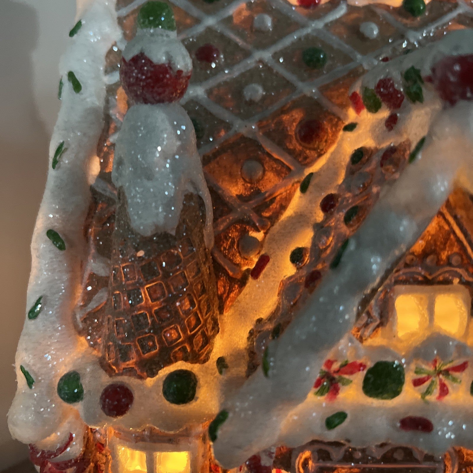 Cracker Barrel 13” Gingerbread House Accent Light Christmas W/Box CRACKER BARREL - KOEEK