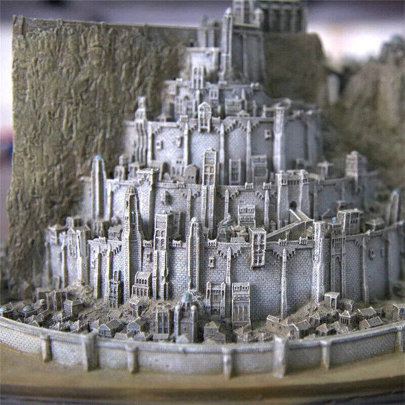 The Lord of The Rings Minas Tirith Capital of Gondor Model Statue Collection Toy 07FC0E-D4 - KOEEK