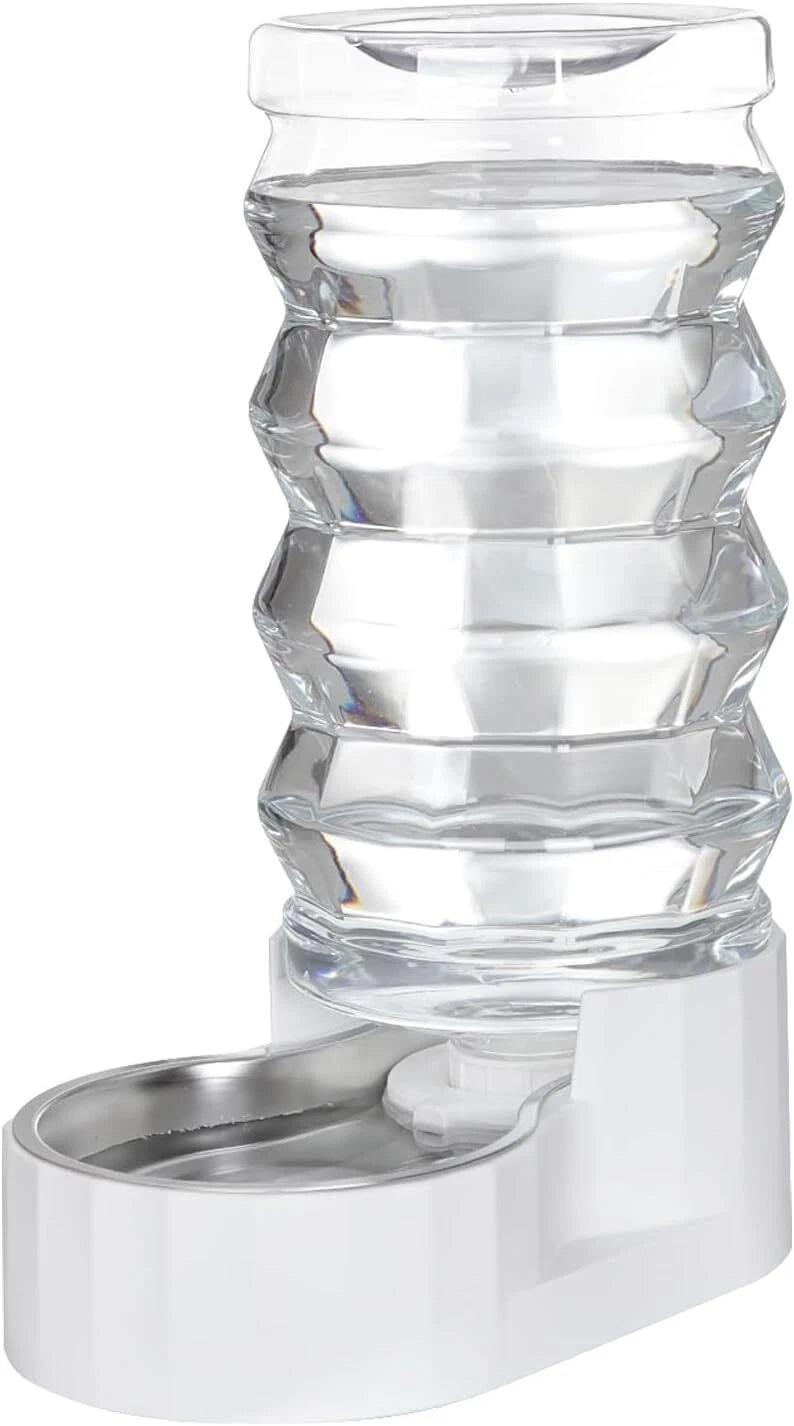 Automatic Pet Waterer,  BPA Free, Gravity-Fed Stainless Steel Waterer