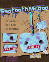 HUGKIS x Fuggler Funny Ugly Gaptooth McGoo Plush Coin Purse Keychain Bag Charm FUGGLER - KOEEK